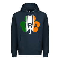 Navy ira irish lucky shamrock Premium Hoodie - artisFamous