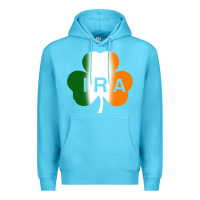 Ocean Blue ira irish lucky shamrock Premium Hoodie - artisFamous