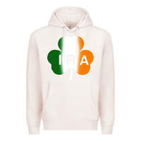 Pale Pink ira irish lucky shamrock Premium Hoodie - artisFamous