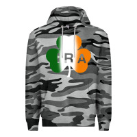 Slate Camo ira irish lucky shamrock Premium Hoodie - artisFamous