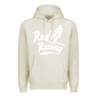 Oatmeal Heather rad racing cycle classic Premium Hoodie - artisFamous
