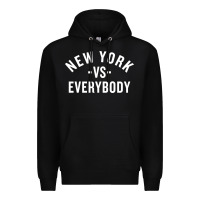 Black new york vs everybody Premium Hoodie - artisFamous