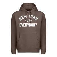 Coffee new york vs everybody Premium Hoodie - artisFamous