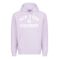 Lilac new york vs everybody Premium Hoodie - artisFamous