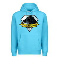 Ocean Blue diamond dogs classic Premium Hoodie - artisFamous