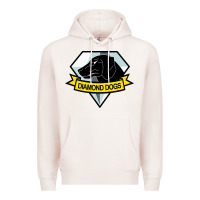 Pale Pink diamond dogs classic Premium Hoodie - artisFamous