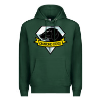 Sports Green diamond dogs classic Premium Hoodie - artisFamous