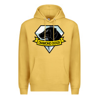 Antique Gold diamond dogs classic Premium Hoodie - artisFamous