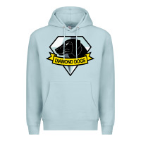 Blue Mist diamond dogs classic Premium Hoodie - artisFamous