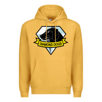 Mustard diamond dogs classic Premium Hoodie - artisFamous