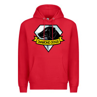 Red diamond dogs classic Premium Hoodie - artisFamous