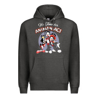 Charcoal Heather it’s time for animaniacs Premium Hoodie - artisFamous
