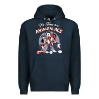Navy it’s time for animaniacs Premium Hoodie - artisFamous