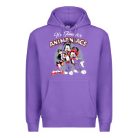 Purple it’s time for animaniacs Premium Hoodie - artisFamous
