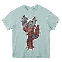 Arona Cowhide Old Cactus Heavy Core Tee - RanaPortraitStore