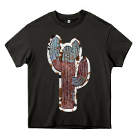 Asphalt Cowhide Old Cactus Heavy Core Tee - RanaPortraitStore