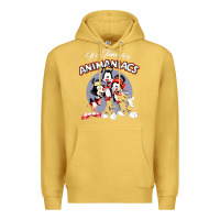 Antique Gold it’s time for animaniacs Premium Hoodie - artisFamous