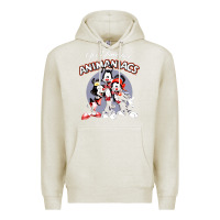 Oatmeal Heather it’s time for animaniacs Premium Hoodie - artisFamous