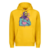Lemon skeletor's hug cat Premium Hoodie - artisFamous