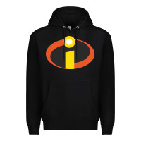 Black incredibles crop top Premium Hoodie - artisFamous