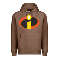 Chestnut incredibles crop top Premium Hoodie - artisFamous