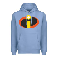 Colony Blue incredibles crop top Premium Hoodie - artisFamous