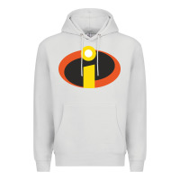 Dove Grey incredibles crop top Premium Hoodie - artisFamous