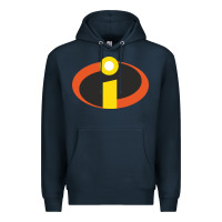 Navy incredibles crop top Premium Hoodie - artisFamous