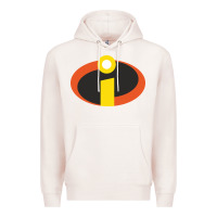 Pale Pink incredibles crop top Premium Hoodie - artisFamous