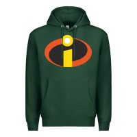 Sports Green incredibles crop top Premium Hoodie - artisFamous