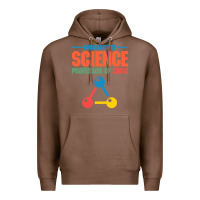Chestnut UNIVERSITY OF SCIENCE PROFESSOR OF LOGIC Premium Hoodie - artisFamous
