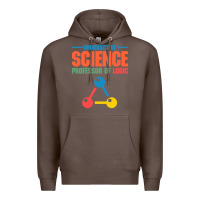 Coffee UNIVERSITY OF SCIENCE PROFESSOR OF LOGIC Premium Hoodie - artisFamous