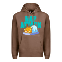 Chestnut nap attack Premium Hoodie - artisFamous