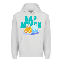 Dove Grey nap attack Premium Hoodie - artisFamous