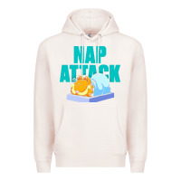 Pale Pink nap attack Premium Hoodie - artisFamous