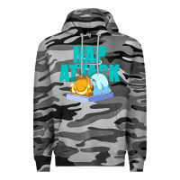 Slate Camo nap attack Premium Hoodie - artisFamous