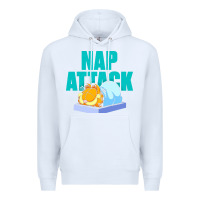 White nap attack Premium Hoodie - artisFamous