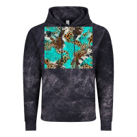 Cloud Black cheetah cowhide tumbler Vintage Hoodie - BarkalooDesign
