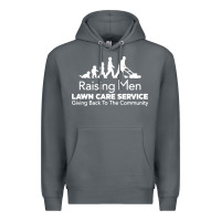 Rock raising men lawn care Premium Hoodie - artisFamous