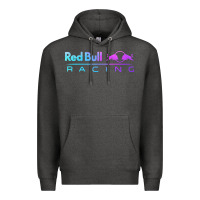 Charcoal Heather red racing Premium Hoodie - artisFamous