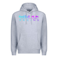 Heather Grey red racing Premium Hoodie - artisFamous