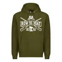 Army Green row the boat minnesota Premium Hoodie - artisFamous