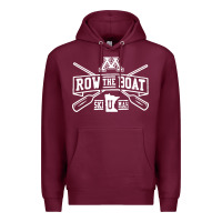 Burgundy row the boat minnesota Premium Hoodie - artisFamous