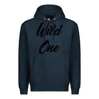 Navy wild one Premium Hoodie - artisFamous