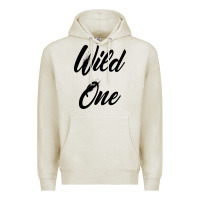 Oatmeal Heather wild one Premium Hoodie - artisFamous