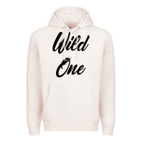 Pale Pink wild one Premium Hoodie - artisFamous