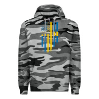Slate Camo Sweden Swedish Roots American Flag | Canadian Roots Premium Hoodie - artisFamous