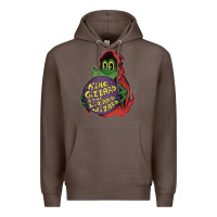 Coffee The Little Crocodile Premium Hoodie - artisFamous