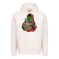 Pale Pink The Little Crocodile Premium Hoodie - artisFamous