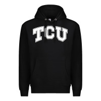 Black tcu Premium Hoodie - artisFamous